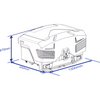 Transportbox för dragkroken TowBox EVO Classic grå
